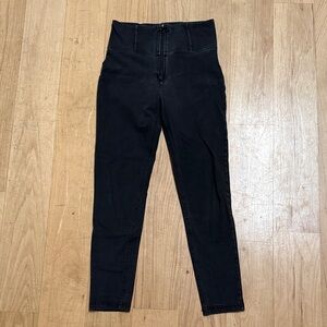 Freddy Black High-Waisted Skinny Pants